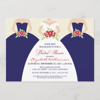 Convite para Noiva e Luncheon para Noiva de Brides