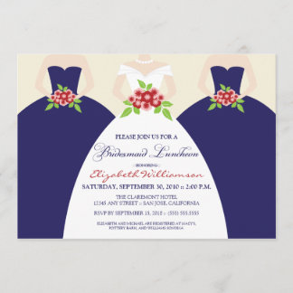 Convite para Noiva e Luncheon para Noiva de Brides