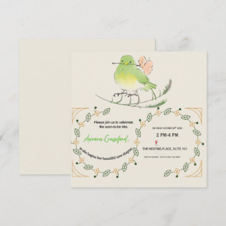 Convite para Noiva | Floral Brida Personalizável