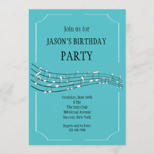 Convite para Notas Felizes