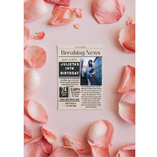 Convite para notícias