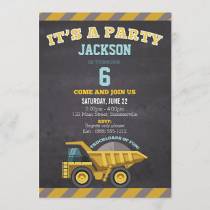 Convite para o Aniversário da Criança (construção)