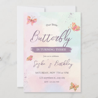 convite para o aniversário da garota rosa e glitte