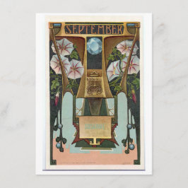 Convite para o aniversário da Libra Zodiac em sete