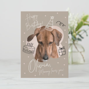 Convite para o aniversário de crianças