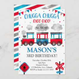 Convite para o aniversário do comboio, Convite par