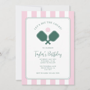 Convite para o Aniversário do Pickleball