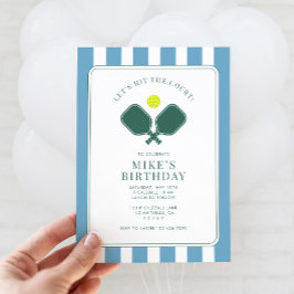 Convite para o Aniversário do Pickleball