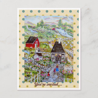 Convite para o aquecimento doméstico da VISÃO DE M