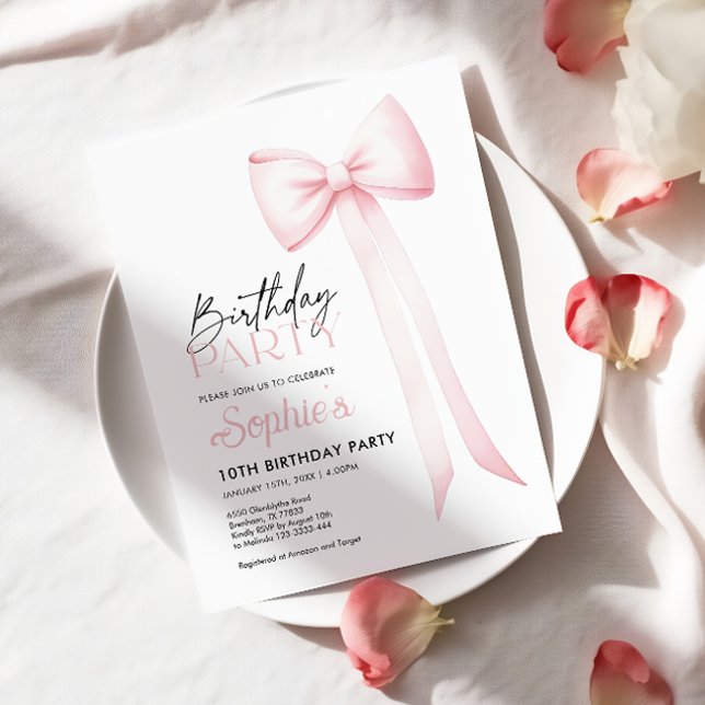 Convite para o Arco de aniversário, Arco de coquet (Criador carregado)