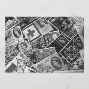 Convite para o British Vintage Stamps