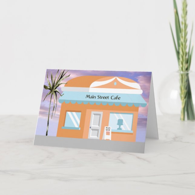 Convite para o Brunch Mensal para as Mulheres (Frente)