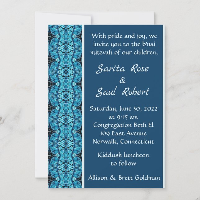 Convite para o Caleidoscópio Oriental (Frente)