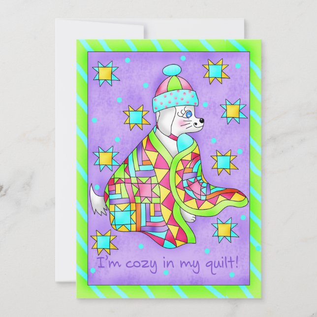 Convite para o cão Quilover Lover (Frente)