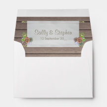 Convite para o casamento da Rússia com a Florença