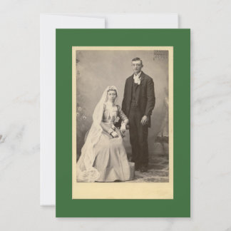 Convite para o casamento de Casais felizes