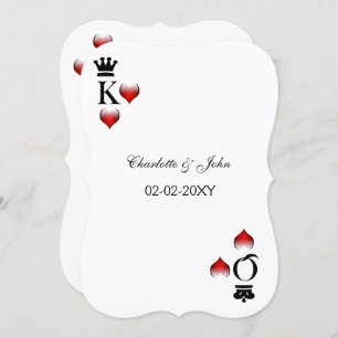 convite para o casamento de Las Vegas