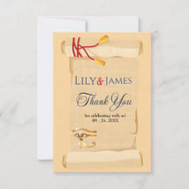 Convite para o casamento Patrimônio faraônico em p