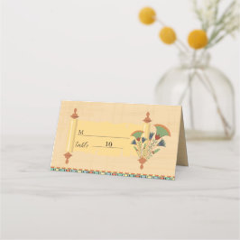 Convite para o casamento Patrimônio faraônico em p