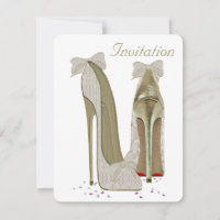 Convite para o casamento Stiletto High Heels