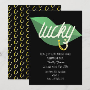 Convite para o Chá de panela do dia de Patrick ru