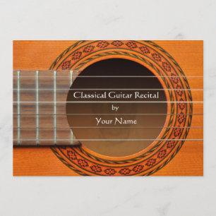 Convite para o Considerando da Guitarra Clássica