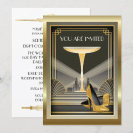 Convite para o Deco Contemporary Gala Event 3