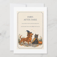 Convite para o Desfile de Animais de Estimação Paw
