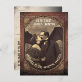 Convite para o Dia das Bruxas de Kiss Vintage, Vam