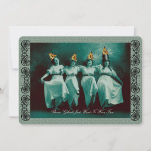 Convite para o Dia das Bruxas de outubro em Bunco