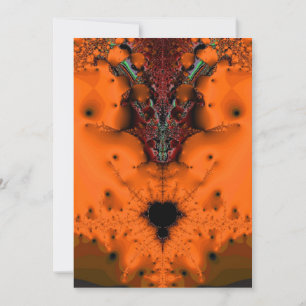 Convite para o Dia das Bruxas do Espírito Voodoo