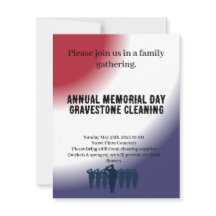 Convite para o Dia do Memorial