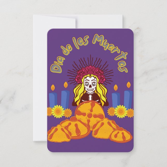 CONVITE PARA O DIA DOS MORTOS (Frente)