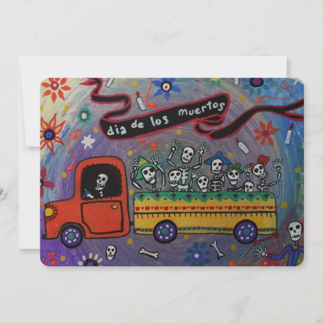 CONVITE PARA O DIA DOS MORTOS (Frente)