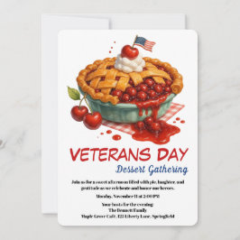 Convite para o Dia dos Veteranos | Celebração de T