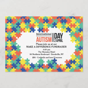 Convite para o Dia Internacional do Autismo