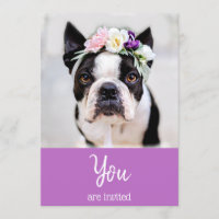 *~* Convite para o Evento do Cachorrinho Francês B