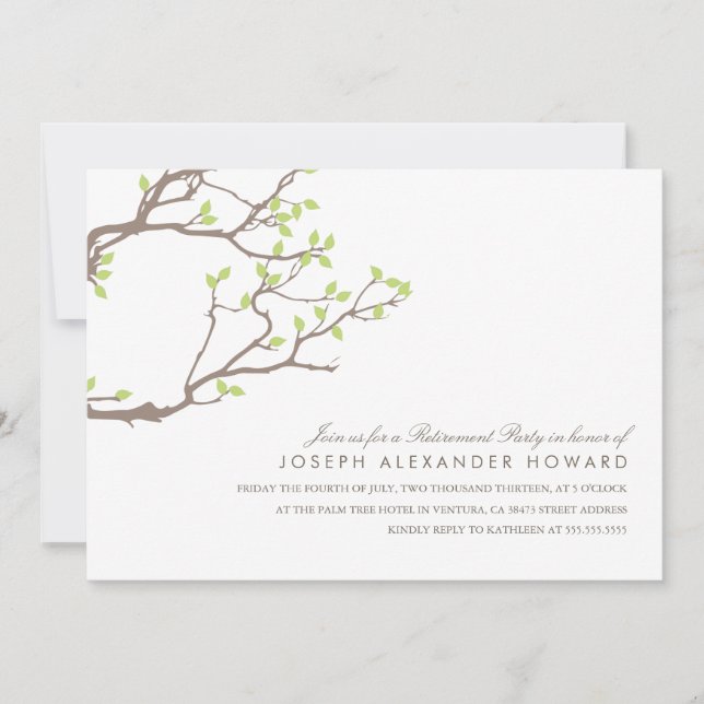 Convite para o Grupo de Aposentadoria de Ramificaç (Frente)