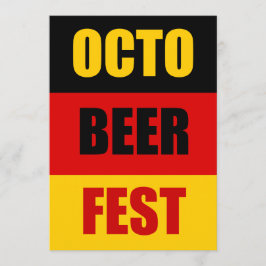 Convite para o Grupo de Cervejas OctoBeerFest Okto