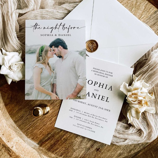 Convite para o Jantar da Véspera do Ensaio (Criador carregado)