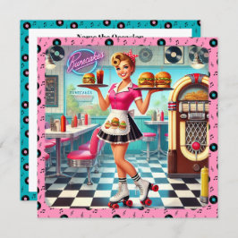 Convite para o Jantar Retro