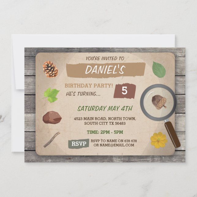 CONVITE PARA O JARDIM DA FONTE DE CAÇA DO SCAVENGE (Frente)