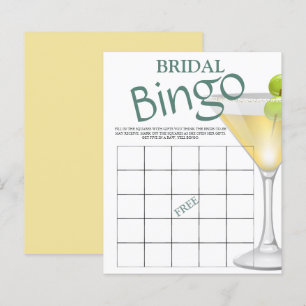 Convite para o Jogo Bridal do Bingo de Orçamento