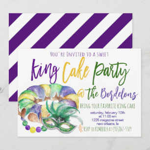 Convite para o Mardi Gras