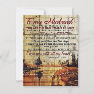 Convite Para o meu marido Design Carta De Amor Para Mari