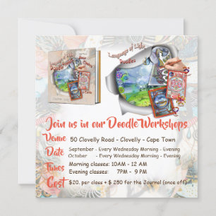 Convite para o meu Workshop de Porodle