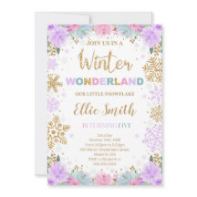 Convite para o Mundo Mágico de Inverno