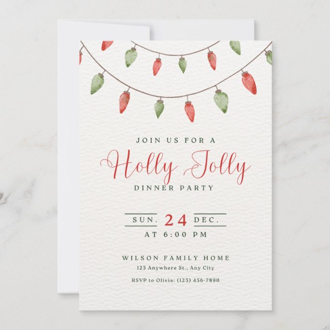 convite para o natal (Frente)