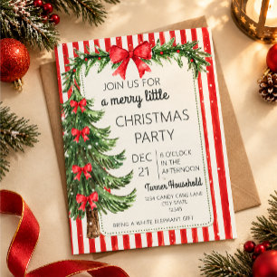 Convite para o Natal com amigos para imprimir