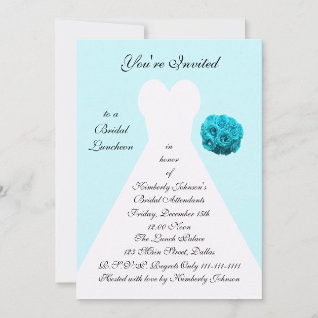 Convite para o nunfar de nozes azuis — Palhaço de  (Frente)